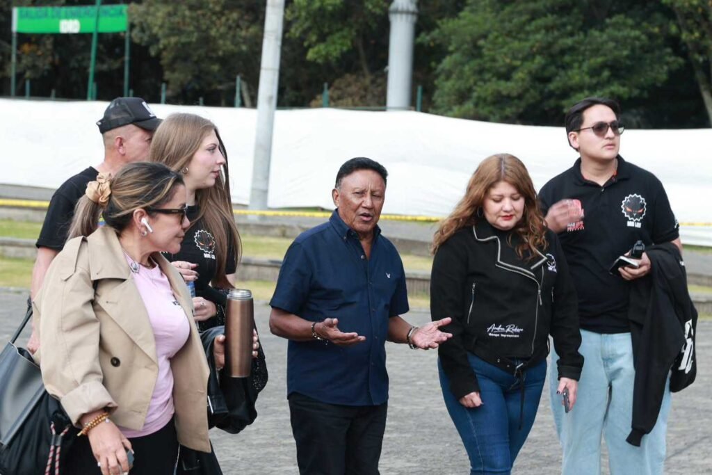 Silvio Brito Gira de Medios con equipo de la Manad Records y Andrea Rubiano Agente de Artistas